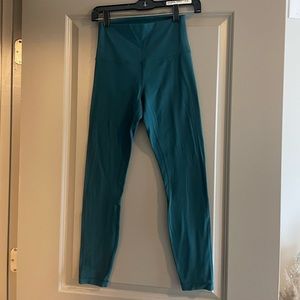 Lululemon Align Leggings 28” - Green/Blue